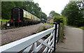 The former Coalport West railway station