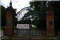 TQ2992 : Gates to Arnos Park by Christopher Hilton