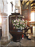 SE4066 : St Andrew, Aldborough - pulpit by Stephen Craven