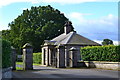 Entrance to riding school, Upsettlington