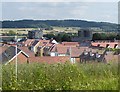 North Halling: old cement works, new housing