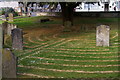 SP5106 : Maze marking in St Giles' churchyard, Oxford by Christopher Hilton