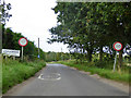 Entering Chalgrove on Berrick Road