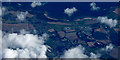 Cayton Bay from the air