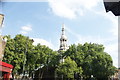 View of St. Leonard C of E church from Old Street