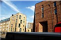 View of new Genesis apartments on Hackney Road