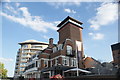 View of the Shakespeare Globe Theatre from Bankside #3