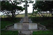 HY4327 : War Memorial on Rousay by stalked