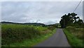 Road near Mark cottage