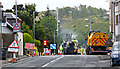 Road gang in Inverkip