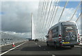 NT1280 : The Queensferry Crossing - North Cable Stay Tower by M J Richardson
