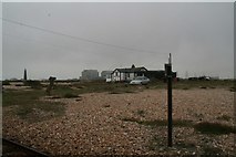 TR0917 : Cottage by the railway, Dungeness by Chris