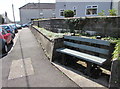 Bench on a Llantrisant corner