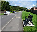 Main Road bench, Llantrisant