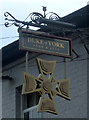 Sign for the Duke of York public house, Saffron Walden