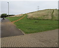 Paths up a hillock, Didcot