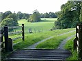 SJ9628 : Carriage drive to Lichfield Lodge, Sandon Park by Alan Murray-Rust