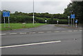 Unsuitable for heavy goods vehicles signs, Tynant Road near Creigiau