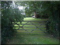 Field entrance off Folly Lane