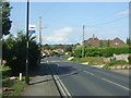 Bus stop on Horringer Road (A143), Bury St Edmunds