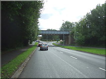 TL4758 : Railway bridge over Barnwell  Road (A1134), Cambridge by JThomas
