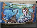 R7073 : Mural on the "Washer Woman" by Oliver Dixon