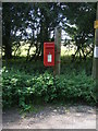 Elizabeth II postbox on Bury Road near Buggis