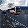 Rail Replacement bus, Old Warwick Road, Leamington