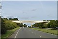 Footbridge over A420 north of Southmoor