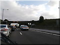 Southbound traffic on the M5