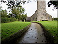 Path to the church, Steynton