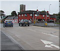 Towards crossroads in the middle of Steynton, Milford Haven