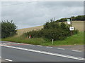 Looking across Holyfield Road