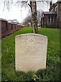 Memorial gravestone at Christ Church, Harpurhey