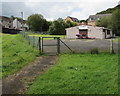 Path to the village hall, Hafodyrynys