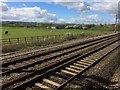 View from a Reading-Swindon train - Fields near Circourt Bridge