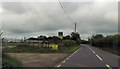 Site entrance to Solar Farm off A371