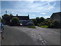 Road junction in Leigh Upon Mendip