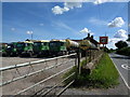 Tankers at New Close farm