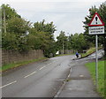 Warning sign - concealed entrance, Newchurch Road, Ebbw Vale