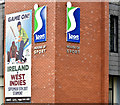 West Indies cricket poster, Belfast (September 2017)