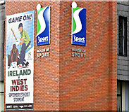 J3269 : West Indies cricket poster, Belfast (September 2017) by Albert Bridge
