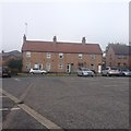 Woodbridge houses from the Car Park