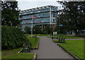 Path in the Blaby Road Park