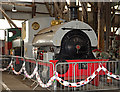 TQ7569 : Steam locomotive at Chatham Dockyard - September 2017 (2) by The Carlisle Kid