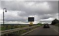 Lamp post and signage just north of Lay by