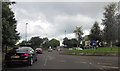 Roundabout at Odd Down park and ride