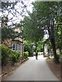 The entrance to Darley Abbey Park, Derby