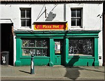TF0645 : Disused takeaway on South Gate, Sleaford by Neil Theasby