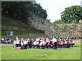TQ5846 : Summer Sunday afternoon concert at Tonbridge Castle by Marathon
